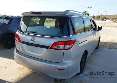 2014 Nissan Quest S from USA, damaged, VIN JN8AE2KP0E9104684